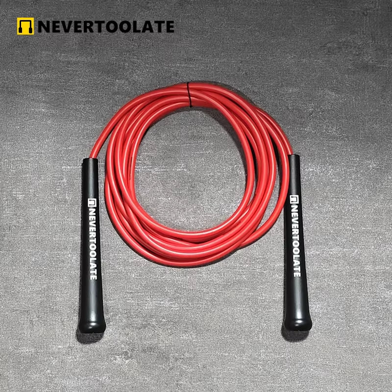 NeverTooLate™ ProSpeed Jump Rope – Lightweight, Durable &amp; Fast